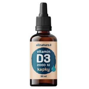 ALLNATURE Vitamin D3 forte 2000IU kapky 30 ml obraz