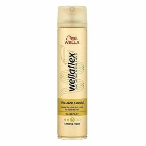 WELLAFLEX Wellaflex Brilliant Colors lak na vlasy Strong Hold 250 ml obraz