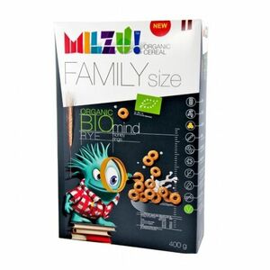 MILZU! Cereální kroužky s medem BIO 400 g obraz