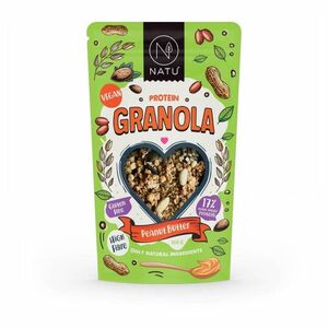 NATU Protein granola s arašídovým máslem 300 g obraz