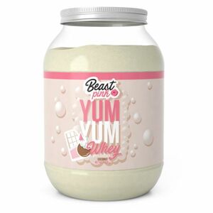 GYMBEAM BeastPink Yum yum whey protein bílá čokoláda kokos 1000 g obraz