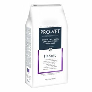 PRO-VET Hepatic granule pro psy při selhání jater 1 ks, Hmotnost balení (g): 7, 5 kg obraz