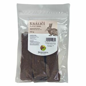 BOHEMIA PET FOOD Králičí plátky pro psy 100 g obraz