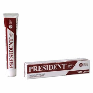 PRESIDENT Zubní pasta Active astringenní antibakteriální 75ml obraz