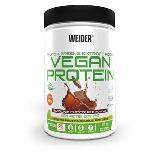 WEIDER Vegan protein příchuť brownie chocolate 750 g obraz