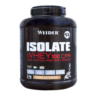 WEIDER Isolate whey 100 CFM příchuť vanilla cream 2000 g obraz