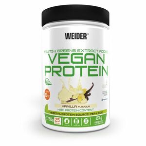 WEIDER Vegan protein příchuť vanilka 750 g obraz