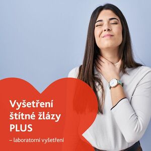 Vyšetření štítné žlázy PLUS - laboratorní vyšetření obraz