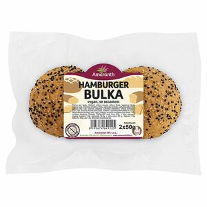 AMARANTH Bezlepková hamburger bulka sezam 2 kusy obraz