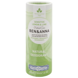 BEN & ANNA Lemon & LimeTuhý deodorant sensitive 40 g obraz