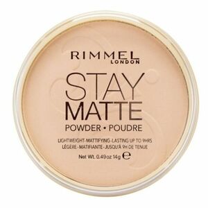 RIMMEL LONDON Stay Matte Kompaktní pudr 005 Silky Beige 14 g obraz