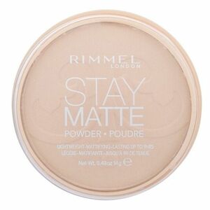 RIMMEL LONDON Stay Matte Kompaktní pudr 003 Peach Glow 14 g obraz