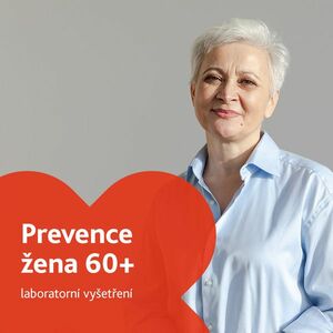 Prevence ŽENA 60+ laboratorní vyšetření obraz