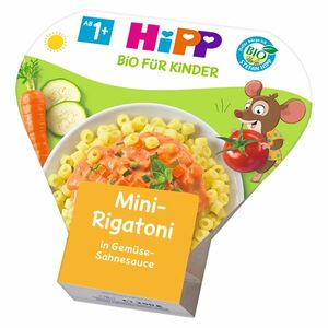 HIPP Mini-rigatoni se zeleninou ve smetanové omáčce BIO 250 g obraz