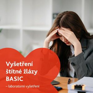 Vyšetření štítné žlázy BASIC - laboratorní vyšetření obraz