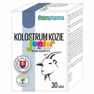 EDENPHARMA Kolostrum kozí junior 30 tablet obraz