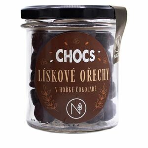 NATU Chocs lískové ořechy v 60% hořké čokoládě 180 g obraz