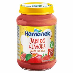 HAMÁNEK Jahoda s jablky 6m+ 190 g obraz