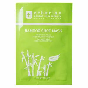 ERBORIAN Hydratační pleťová maska Bamboo Shot Mask 15 g obraz