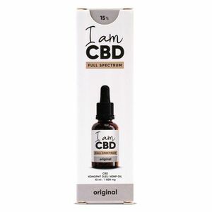 I AM CBD Full Spectrum CBD konopný olej 15% original 10 ml obraz