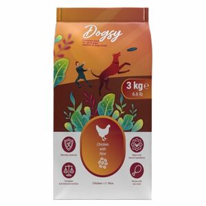 KRAFTIA Dogsy Adult M/L Chicken & Rice granule pro psy, Hmotnost balení: 18 kg obraz