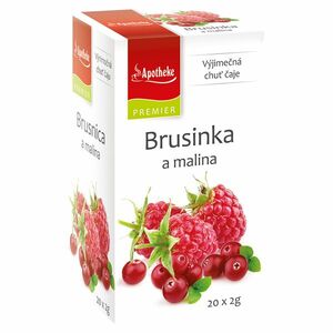 APOTHEKE Brusinka a malina 20 sáčků obraz