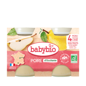 BABYBIO hruška 2x130g obraz