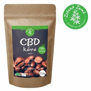 ZELENÁ ZEMĚ CBD káva 250 g obraz