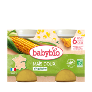 BABYBIO Sladká kukuřice 2x130 g obraz