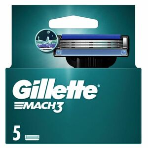 Gillette Mach3 náhradní hlavice 5 ks obraz