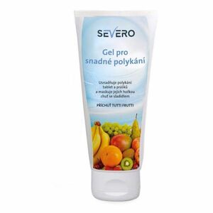 SEVERO Gel pro snadné polykání tutti frutti 150 ml obraz