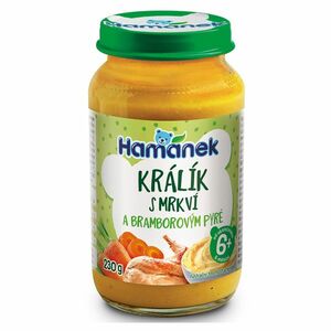 HAMÁNEK Králík s mrkví a bramborovým pyré 6m+ 230 g obraz