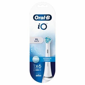 ORAL-B IO UltimClean white náhradní hlavice 6 kusů obraz