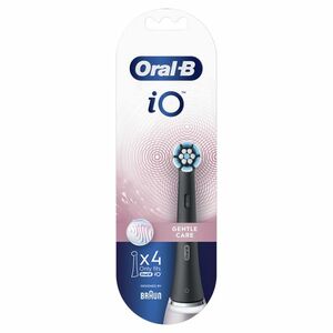 ORAL-B IO Gentle care black náhradní hlavice 4 kusy obraz