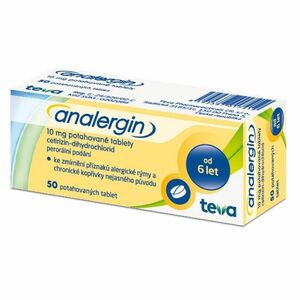 ANALERGIN 10 mg 50 potahovaných tablet obraz