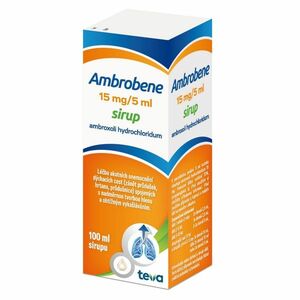 AMBROBENE 15 mg/5 ml sirup 100 ml obraz