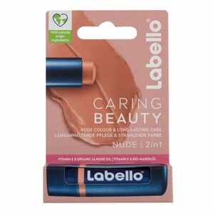 LABELLO Caring Beauty Barevný balzám na rty Nude 5, 5 ml obraz