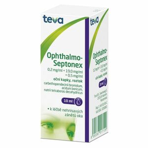 OPHTHALMO-SEPTONEX Oční kapky, roztok 10 ml obraz