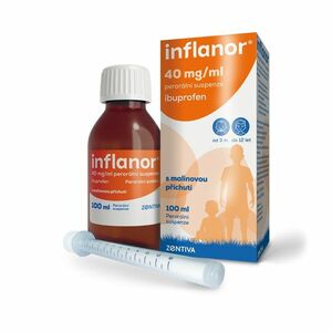 INFLANOR 40mg/ml perorální suspenze 100 ml obraz