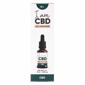 I am CBD Full Spectrum CBG konopný olej 10% 10 ml obraz