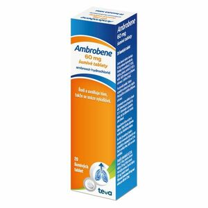 AMBROBENE 60mg šumivé tablety 20 kusů obraz