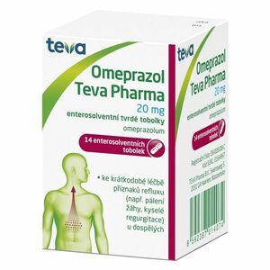 OMEPRAZOL Teva Pharma 20 mg 14 tobolek obraz