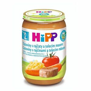 HIPP Menu těstoviny s rajčaty a telecím masem BIO 220 g obraz