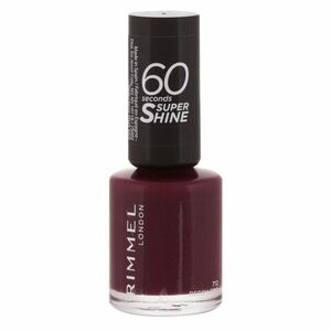 RIMMEL LONDON 60 Seconds lak na nehty Super Shine 712 Berry Pop 8 ml obraz