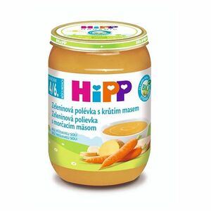 HIPP Polévka zeleninová s krůtím masem BIO 190 g obraz