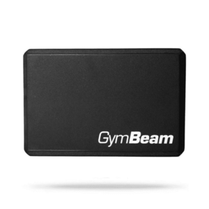 GYMBEAM Black pěnová kostka na jógu obraz