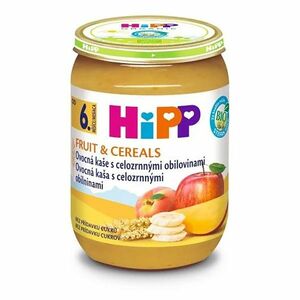 HIPP Ovoce a cereal ovocná kaše s celozrnnými obilovinami BIO 190 g obraz