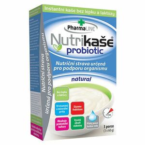 PHARMALINE Nutrikaše probiotic natural 3 x 60 g obraz