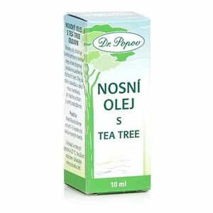 DR. POPOV Nosní olej s Tea Tree 10 ml obraz