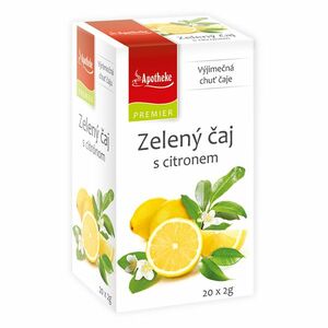 APOTHEKE Zelený čaj s citronem 20 sáčků obraz